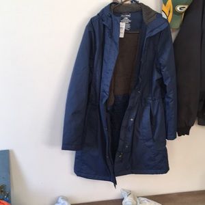 LL Bean Winter Warmer Coat size large